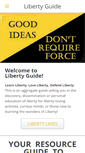 Mobile Screenshot of libertyguide.net